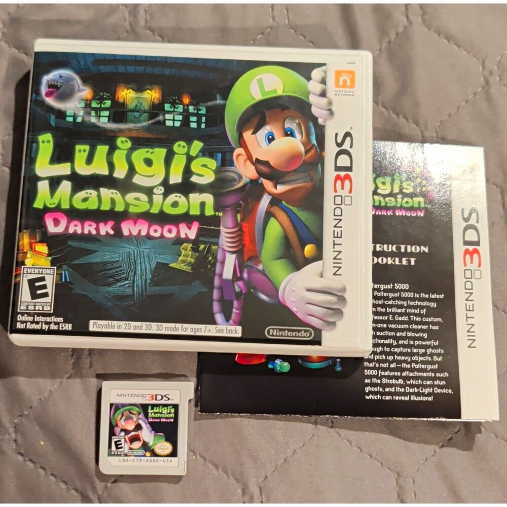 Nintendo Luigi's Mansion: Dark Moon Nintendo 3DS CIB Manual Included NTSC-U/C E